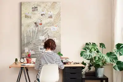 Panou de plută cu model nisip de plajă de vară