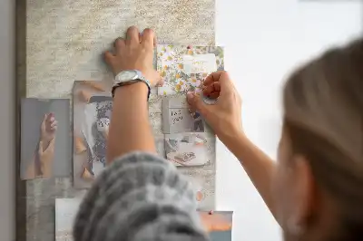 Panou de plută cu model nisip de plajă de vară