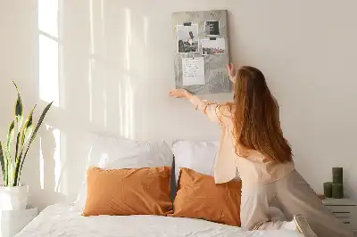 Panou de plută cu model nisip de plajă de vară