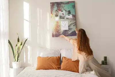 Panou de plută model Palmier exotic