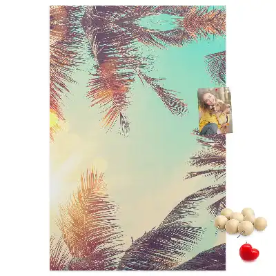Panou de plută model Palmier exotic
