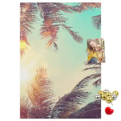 Panou de plută model Palmier exotic