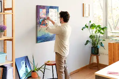 Panou din pluta Abstracție de cerneală
