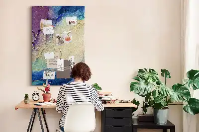 Panou din pluta Abstracție de cerneală