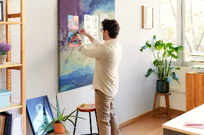 Panou din pluta Abstracție de cerneală