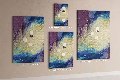 Panou din pluta Abstracție de cerneală