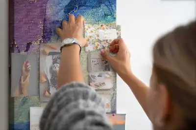 Panou din pluta Abstracție de cerneală