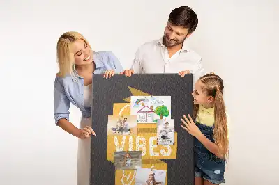 Panou de plută cu citat inspirațional