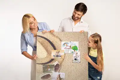 Panou de plută cu model Nisip de vacanță din călătorie