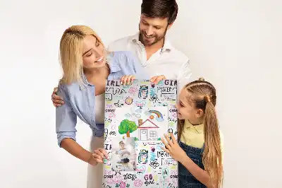 Panou de plută cu tematică pentru copii