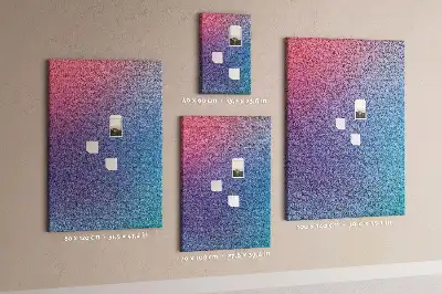Panou din plută cu model abstract Gradient