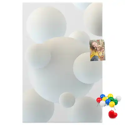 Panou din plută cu motiv abstract minge sportivă
