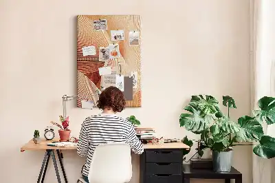 Panou de plută cu design subtil