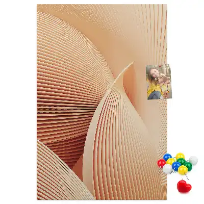 Panou de plută cu design subtil