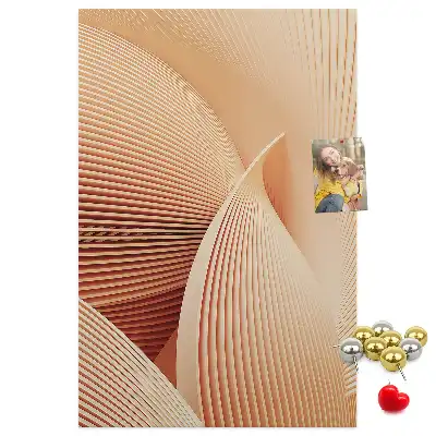 Panou de plută cu design subtil