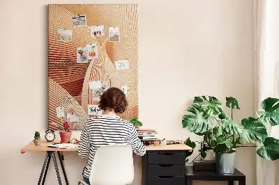 Panou de plută cu design subtil