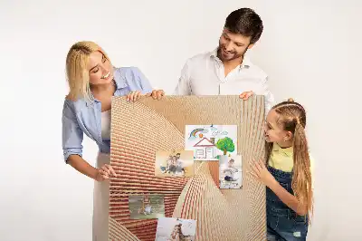 Panou de plută cu design subtil