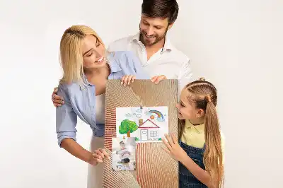 Panou de plută cu design subtil
