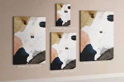 Panou de pluta Abstracție în acuarelă