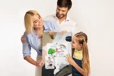 Panou de pluta Abstracție în acuarelă