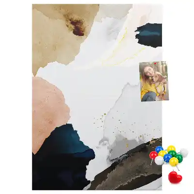 Panou de pluta Abstracție în acuarelă