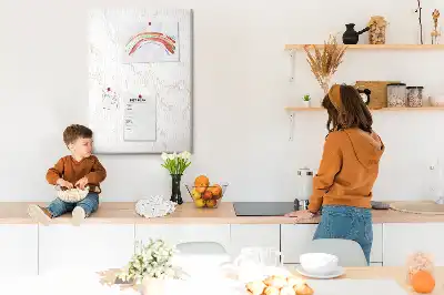 Panou de plută cu model elegant de marmură