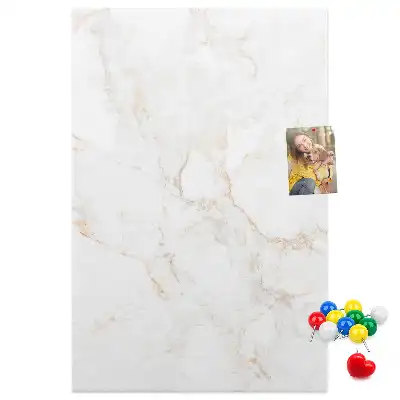 Panou de plută cu model elegant de marmură