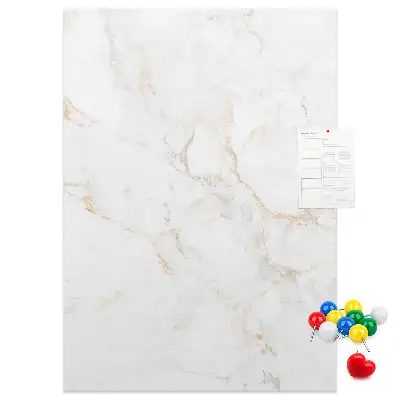 Panou de plută cu model elegant de marmură