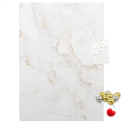 Panou de plută cu model elegant de marmură