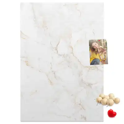 Panou de plută cu model elegant de marmură