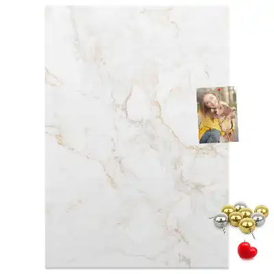 Panou de plută cu model elegant de marmură