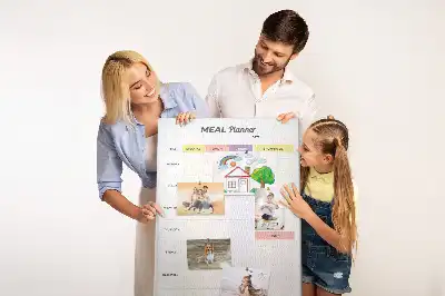 Panou de plută pentru planificator alimentar