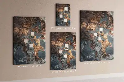 Panou de plută cu design artistic de marmură
