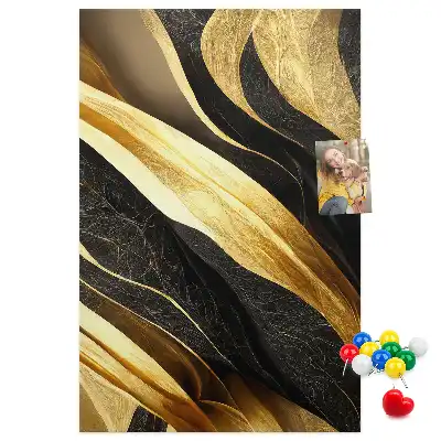 Panou de plută cu model linii abstracte