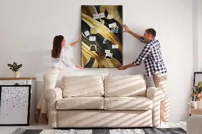 Panou de plută cu model linii abstracte