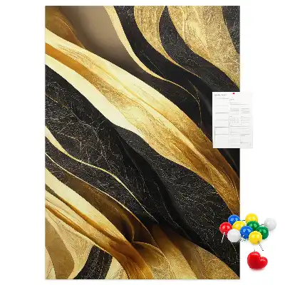 Panou de plută cu model linii abstracte