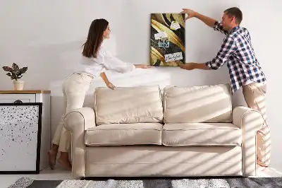 Panou de plută cu model linii abstracte