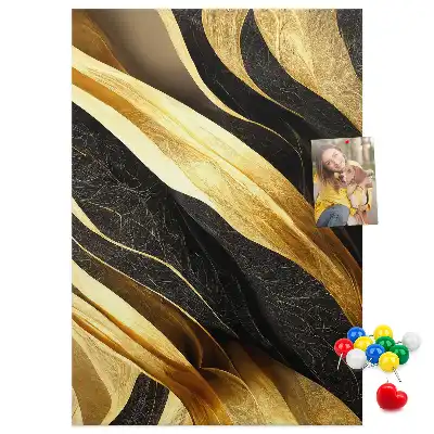 Panou de plută cu model linii abstracte