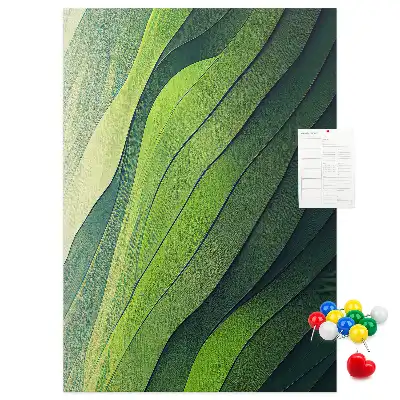 Panou din plută cu imprimeu peisaj natural