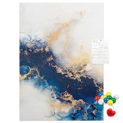 Panou de pluta Abstracție în marmură