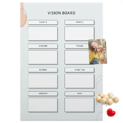 Panou din plută pentru planificarea sănătății