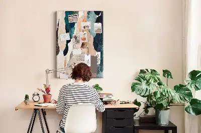 Panou de pluta Locuri artistice