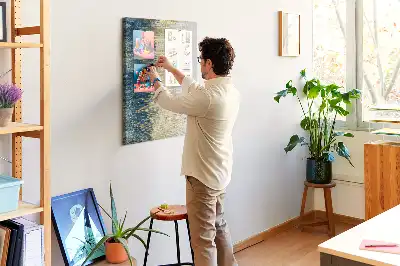 Panou din plută cu motiv decorativ