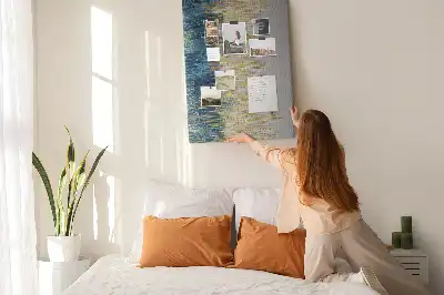 Panou din plută cu motiv decorativ