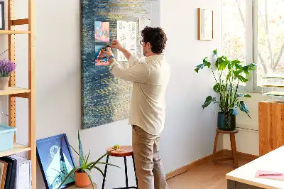 Panou din plută cu motiv decorativ