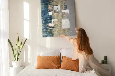 Panou din plută cu motiv decorativ