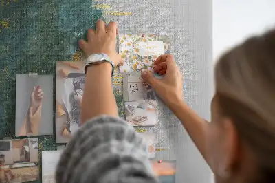 Panou din plută cu model decorativ
