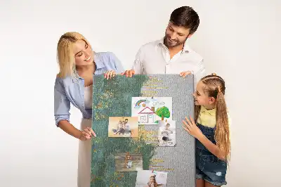 Panou din plută cu model decorativ