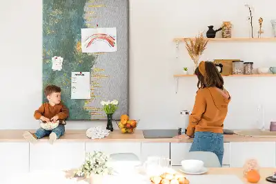 Panou din plută cu model decorativ