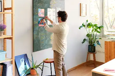 Panou din plută cu model decorativ